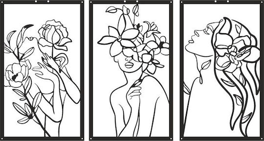 Pakketo Silhouette Wall Decor Witho Pakooworld 50x1.5x30cm Pakketo Silhouette Wall Decor Witho Pakooworld 50x1.5x30cm