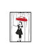 Pakketo Decorative Silhouette Raino Pakooworld Black Metallic 50x1.5x35cm