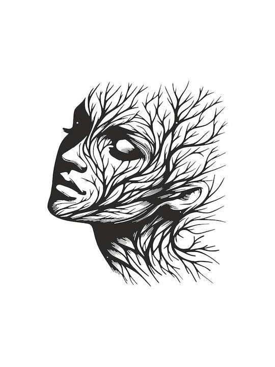 Pakketo Decorative Silhouette Solfy Pakooworld Black Metallic 80x1.5x80cm