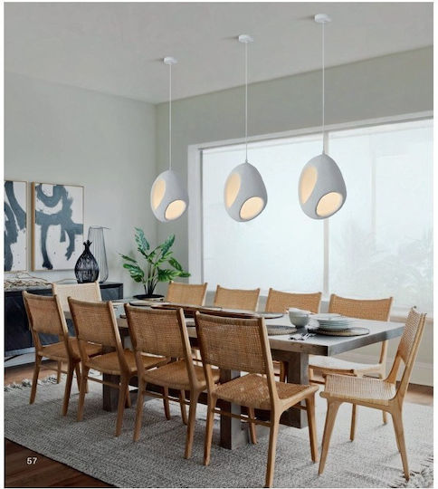 Sun Light Enzo Κρεμαστό Φωτιστικό Λευκό