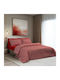 Beauty Home 10101 Module Cearceafuri De Pat Duble 200x260cm Roșii 4 Bucăți 10101ΣΕΔΙ-Roșu