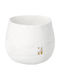 Raeder Decorative Porcelain Vase Picture Stories White 9.4x9.6xH8cm