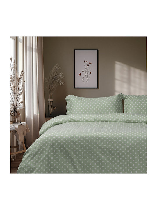 Beauty Home Cotton Duvet Cover Set 170x250cm Si...