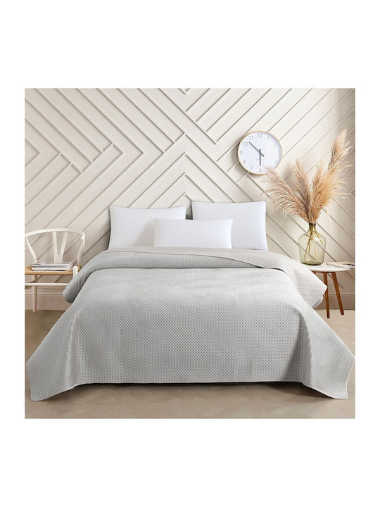 Melinen Omnia Coverlet Set Single Polyester Gra...