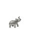 Dekorative Elefant Polyresin Relief Muster 13x5x14cm