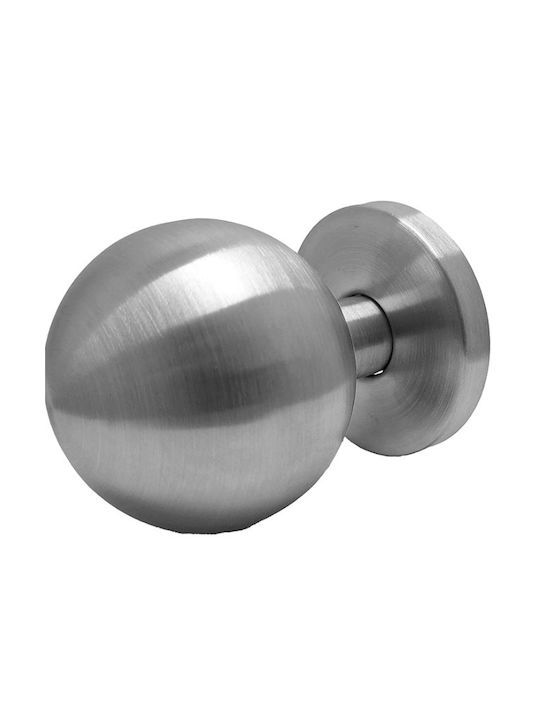 Oramis Front Door Knob Matte Nickel