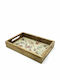 Capolavoro Decorative Wooden Tray 30x30cm