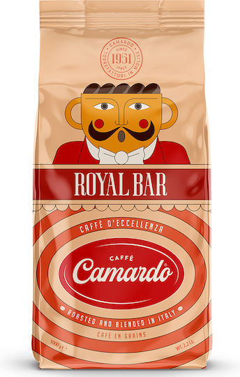 Espresso Kaffee Camardo Royal Bar 1000g Körner