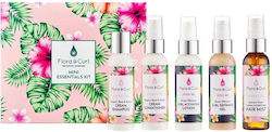 Flora & Curl Mini Essentials Σετ Περιποίησης Μαλλιών για Ενυδάτωση 5τμχ Flora & Curl Mini Essentials Σετ Περιποίησης Μαλλιών για Ενυδάτωση 5τμχ