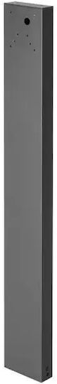 V-TAC Lamp Stand 80cm Solar Wall Light Led Black
