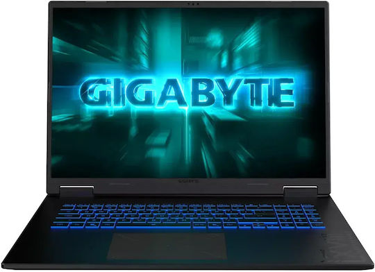 Gigabyte A18 3VH 18" QHD+ 165Hz (Ryzen 7-260/8GB/500GB SSD/GeForce RTX 5060/W11 Pro) (Международен Английски Език Клавиатура)