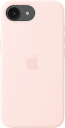 Apple Silikon Hülle mit MagSafe Weiches Rosa (iPhone 17e) Apple Silikon Hülle mit MagSafe Weiches Rosa (iPhone 17e)
