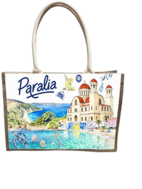Туристическа Чанта Ленена Копче Paralia 36*25*16cm 871891