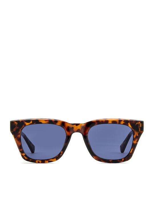 Prive Revaux Women’s Sunglasses with Brown Tartaruga Horn-Rimmed Frame and Blue Lens PR3009/G/S 086/KU
