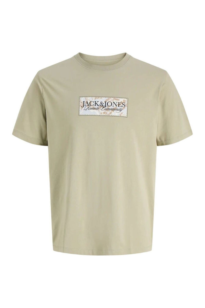 jone　オーダー Jack & Jones Bluza Tricou Cu Mânecă Scurtă Verde Măsliniu 12297890