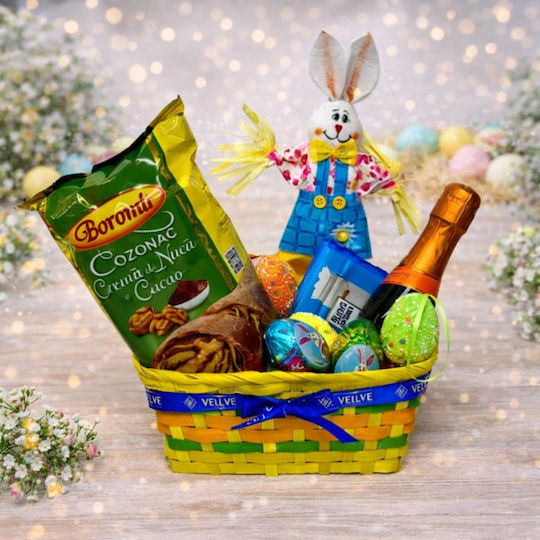 Easter Gift Box Spring Celebration Mionetto Prosecco Bunny Decoration Boromir Cozonac Ritter Chocolate
