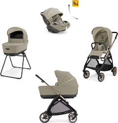 Inglesina Electa Quattro Darwin Infant Recline 3 in 1 Pushchair Hangar Beige Bronze Black