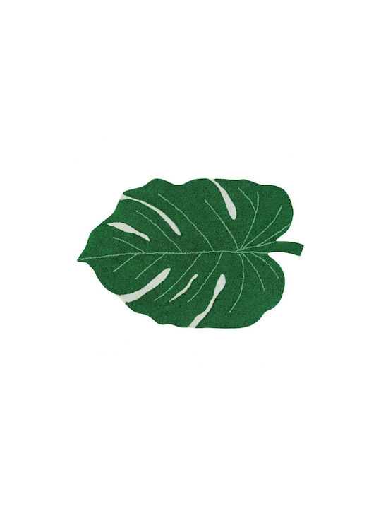 Lorena Canals Monstera Kids Rug Green 120x180cm