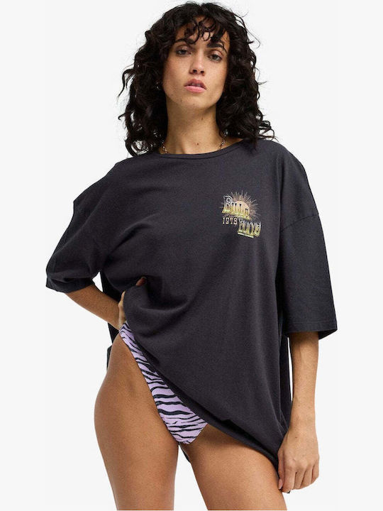Sun Women's T-shirt Off Black