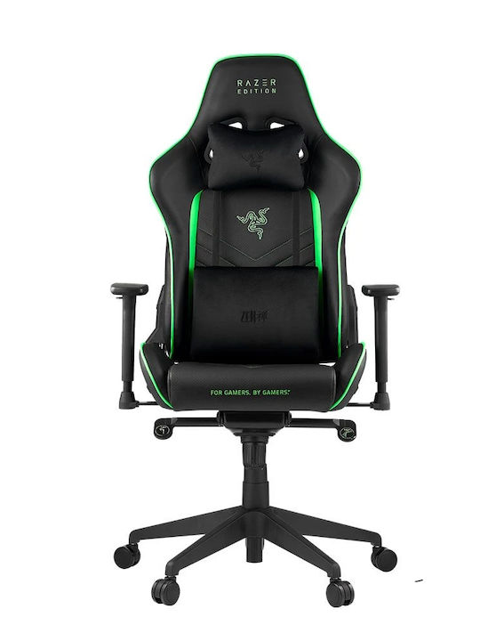 Razer Tarok Pro By Zen Gaming Stühle aus Künstliches Leder mit Verstellbare Armlehnen Schwarze