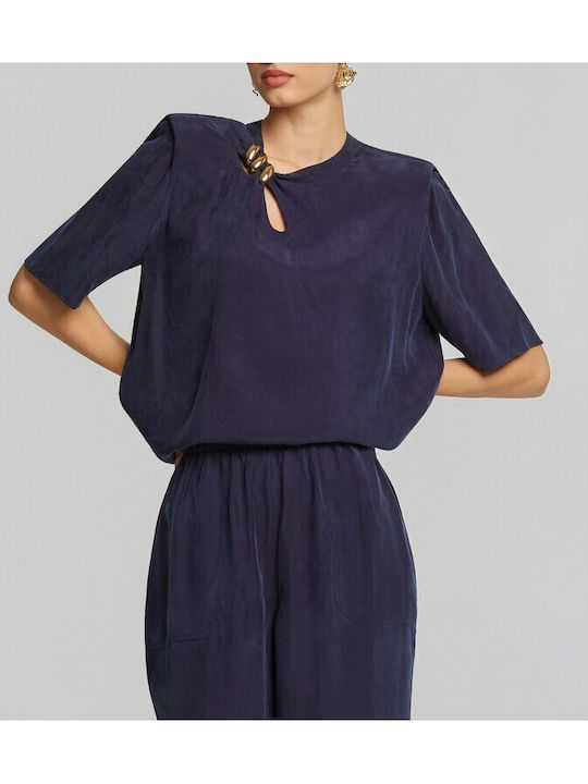 Lynne Women's Blue Blouse
