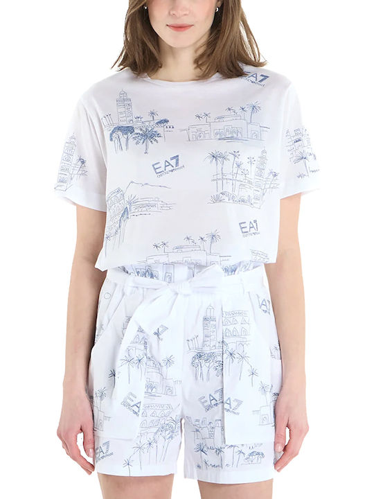 Women's Fancy White T-shirt