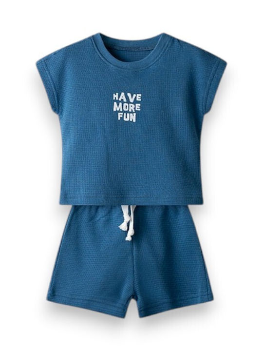 Nek Kids Wear Παιδικό Σετ με Σορτς Ελιας 2τμχ