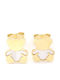Gold Plated Silver Stud Earrings