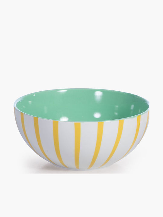 Nef-Nef Homeware Fantasy Salatschüssel Gelbe 20x20x9cm