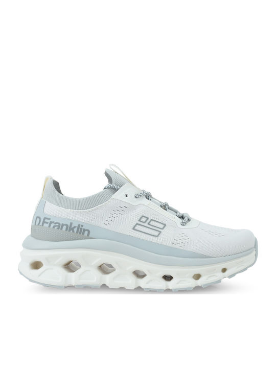 D.Franklin Γυναικεία Sneakers Off White