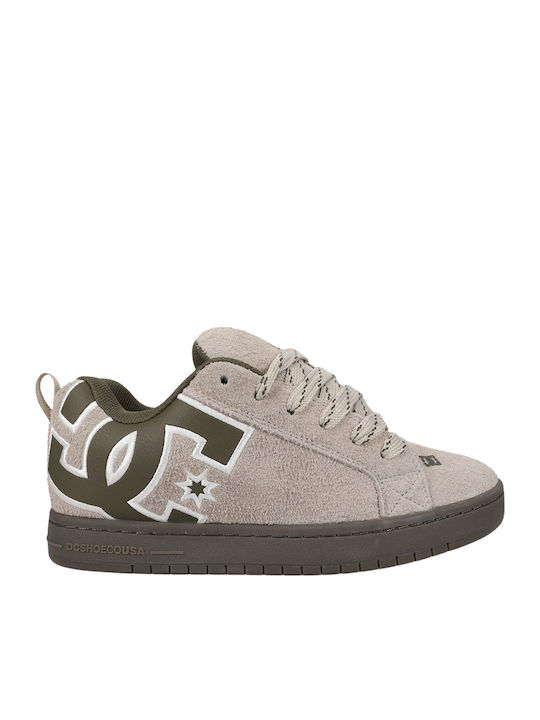 DC Court Graffik Sneakers Taupe Olive