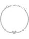 Disney Women's Bracelet Made of Stainless Steel with Zircon