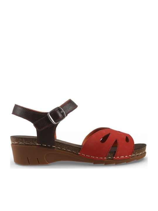Sommer Damenplattformen Rote