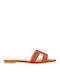 Women's Flat Sandals Tabac Brown