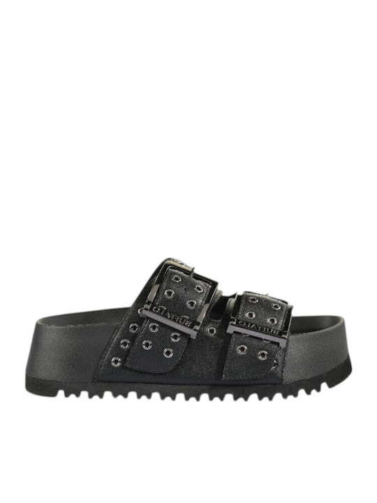 Buffalo Ari Дамски Сандали Flatforms Черни