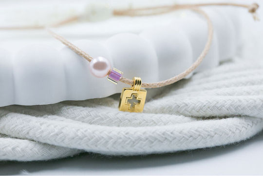 Kymi Taufe Anhänger Armbänder Rosa 50 Stück