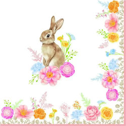 Easy Life Set 20 Stück Servietten Papier Jolie 33x33cm Bunt