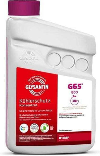 BASF Glysantin G65 Συμπυκνωμένο Αντιψυκτικό Υγρό Ψυγείου Αυτοκινήτου Ροζ Χρώμα 1lt