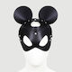 BDSM Maske in Graue Farbe