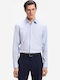 H Joe Long Sleeve Shirt in Regular Fit Light Blue