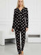Cootaiya Summer Women's Pyjama Set Black
