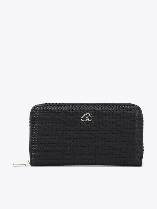 Axel Large Women's Wallet Black