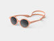 Izipizi #d Στρογγυλά Βρεφικά Γυαλιά Ηλίου με Polarized Φακό Πορτοκαλί για 0-3 Ετών
