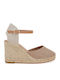 Platforme Dama Tip Espadrile Maro
