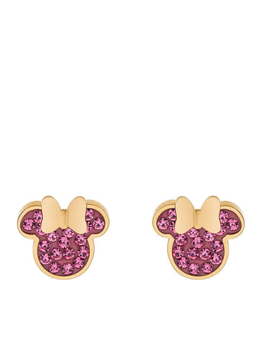 Disney Minnie Mouse Καρφωτά με Πέτρες από Ατσάλι