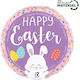 18"" Μπαλόνι Στρογγυλό Happy Easter