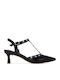 Pantofi Cu Toc Cu Toc Mediu Animal Print Negri