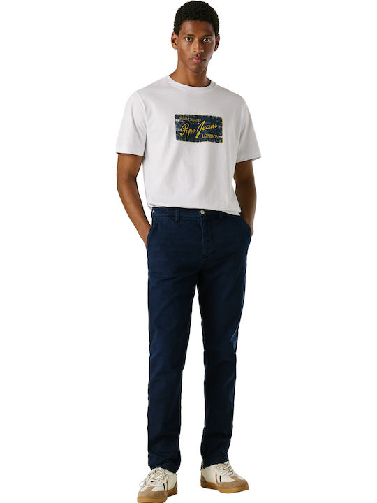 Pepe Jeans Παντελόνι Chino σε Tapered Γραμμή Du...