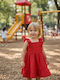 Girls Dress Red