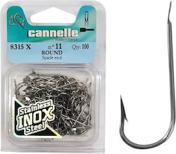 Ανοξείδωτα Αγκίστρια Παραγαδιού Cannelle Sea Round 8315 X #11 Ανοξείδωτα Αγκίστρια Παραγαδιού Cannelle Sea Round 8315 X #11